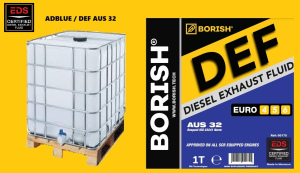 Adblue AUS 32 en IBC Borish